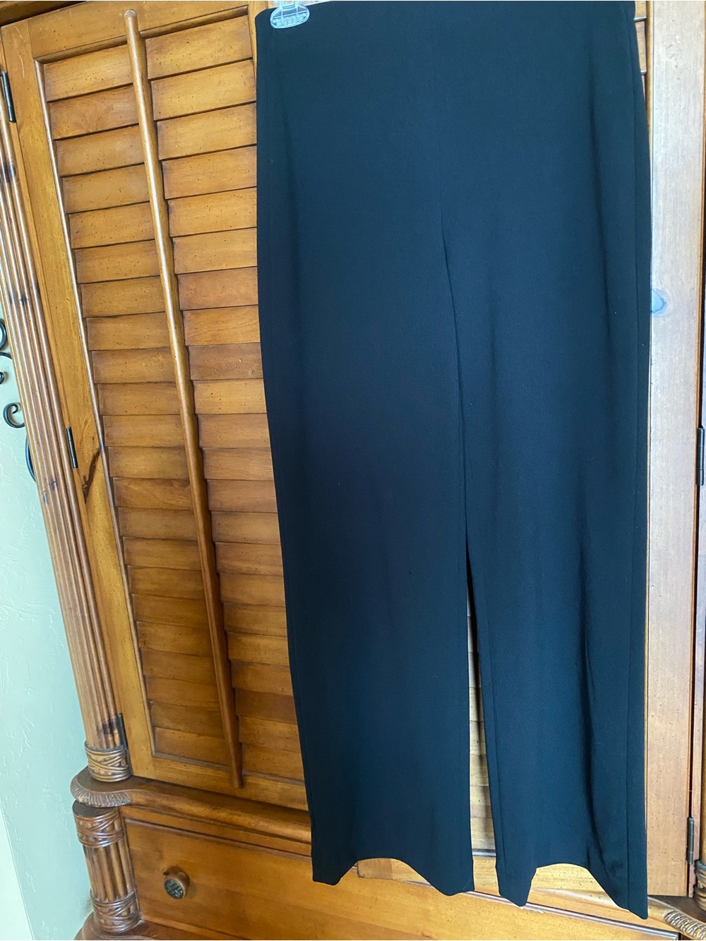 The Wide Leg Black Trouser